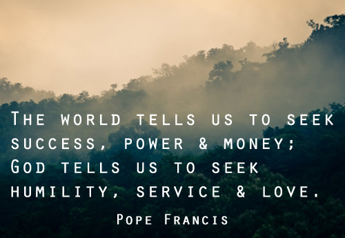 Quote from Pope Francis