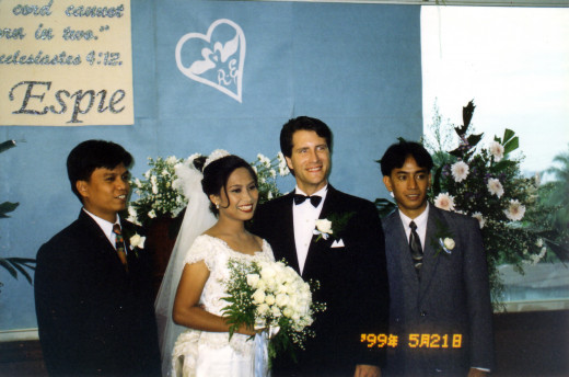 My wedding. My wedding.