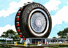 Uniroyal giant tire