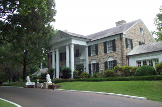 A picture I took of Graceland, 2012  I keep this picture as the background on my laptop.
