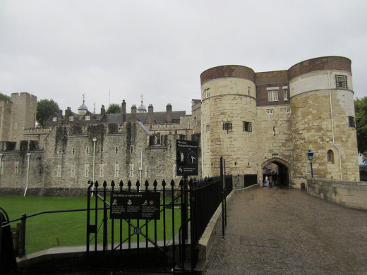 Haunted Places in London; Tower of London
