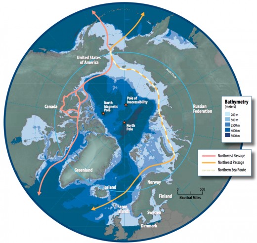 The North Poles in 2008.