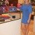 Hayden Panettiere in a short and tight blue dress and sexy high heels Hayden Panettiere in a short and tight blue dress and sexy high heels
