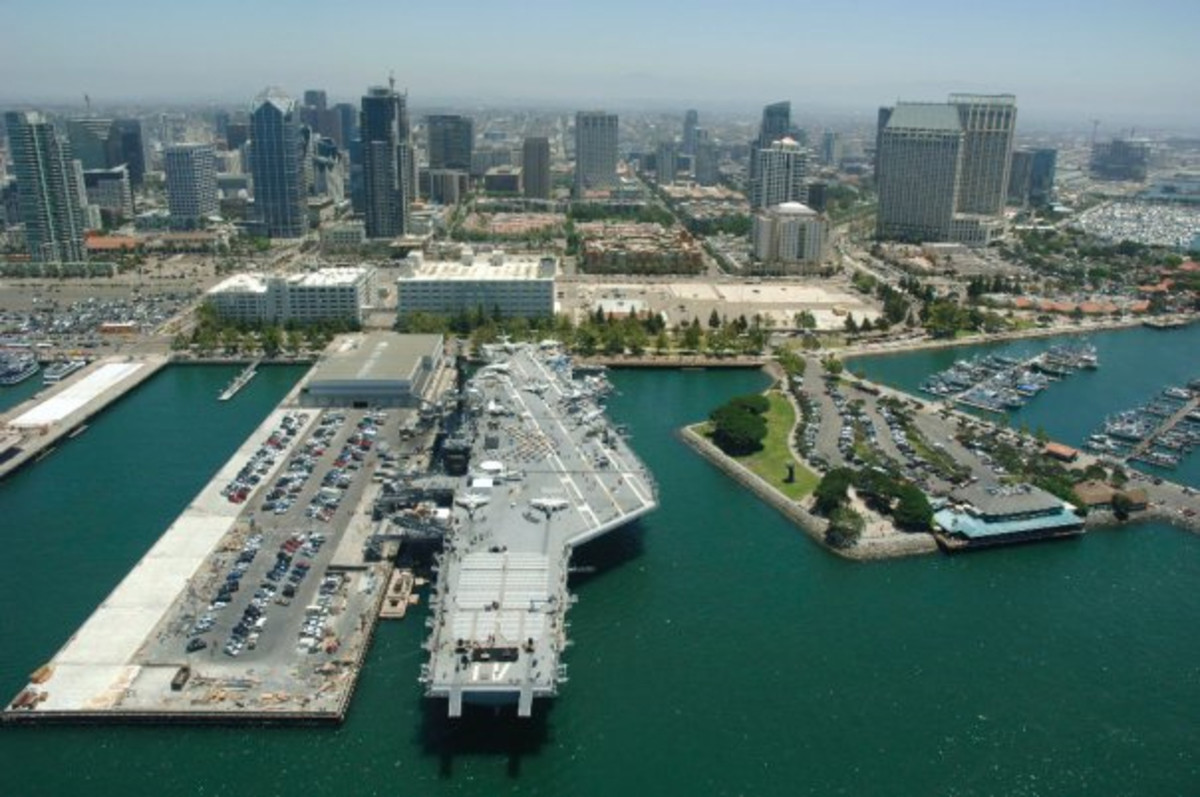 USS Midway Museum In San Diego