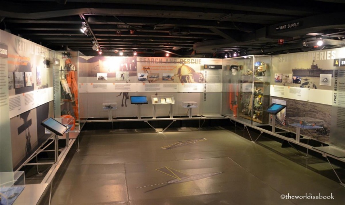 Exhibit Aboard USS Midway Museum
