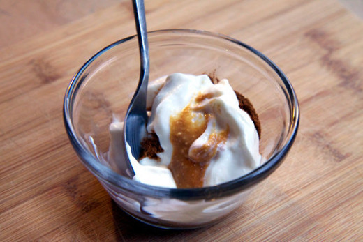 Delicious Greek yogurt snack