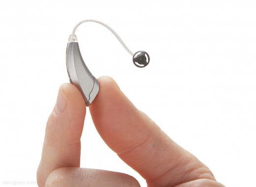 Small Hearing Aids Are Hardly Visible
