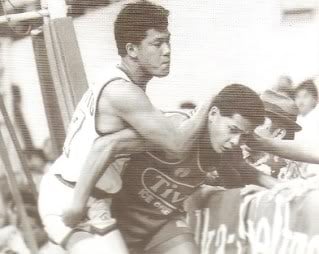 Rudy Distrito and Gerry Esplana,  Philippine Basketball Association 1990s