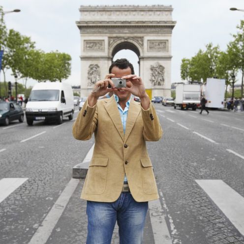 The Arc de Triomphe