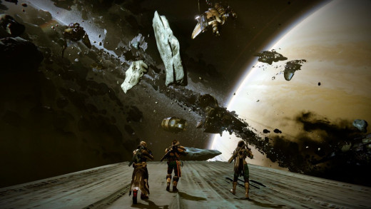 A view from the new world area, the Dreadnought