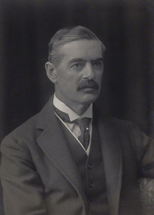 Neville Chamberlain infamously appeased Hitler, with disastrous results. In his defense, it's been pointed out that England's military position was extremely weak.