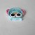 Flatten the blue circle and paste it on the head of the owl. Flatten the blue circle and paste it on the head of the owl.