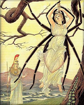 Arachne the Goddess of Spiders