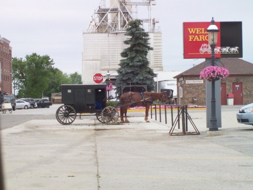 Downtown Shipshewana, Indiana