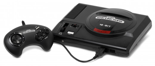 Model 1 Genesis console. Model 1 Genesis console.