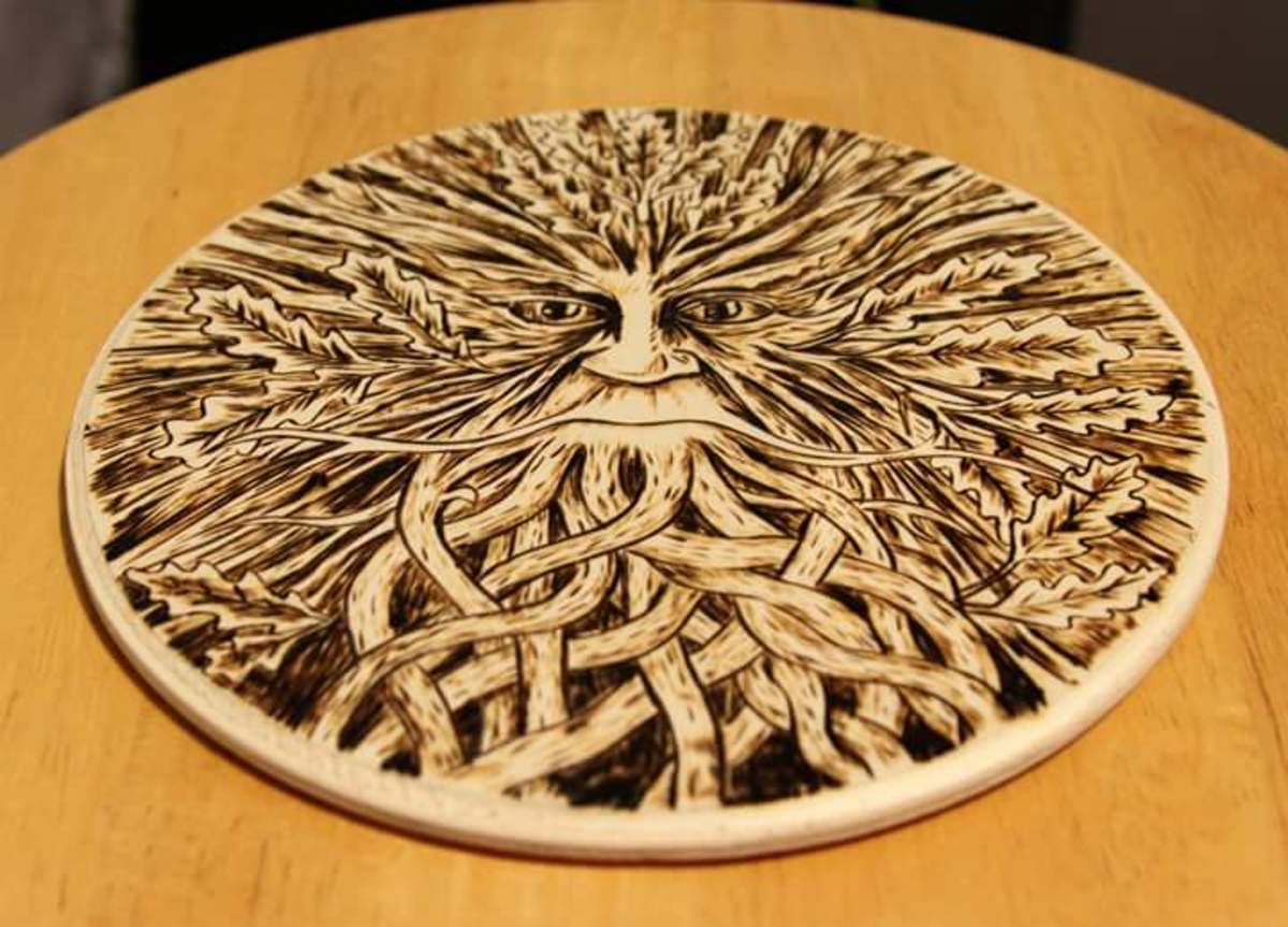 Wood Burning art and designs. HubPages