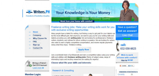 Get paid to write online