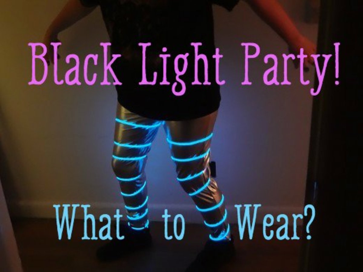 What To Wear To A Black Light Party Clothes And Accessories