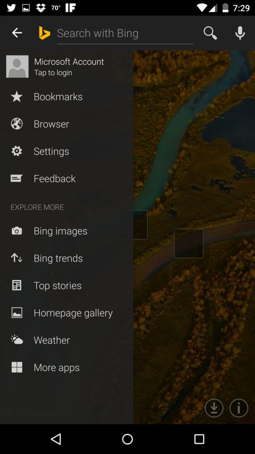 Bing Settings