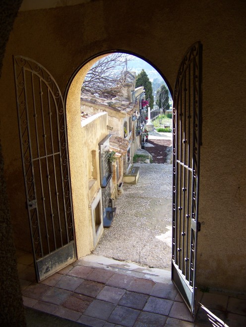 The Entrance to the Grave Yard