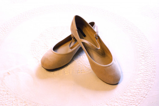 Nude mary janes from Forever 21.