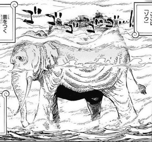 The Island of Zou is on a freaking huge elephant.