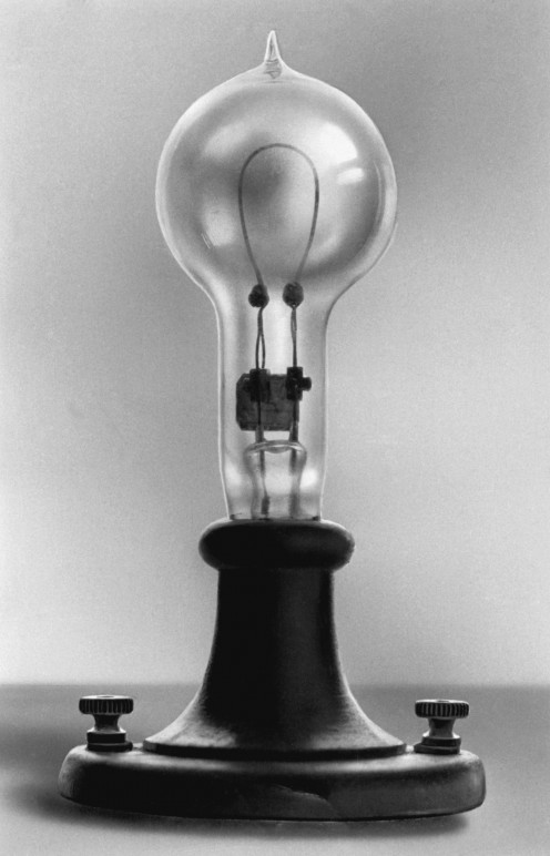 Edison Electric Lamp, January 1880