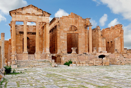 Temples of the gods, Sbeitla