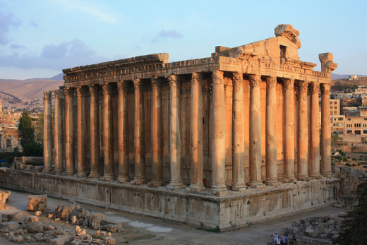 Temple of Bacchus, Ba'albek