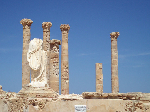 Ruins in Sabratha