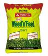 Weed and feed fertilizer and weed killer