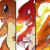 Charmander-Charmeleon-Charizard