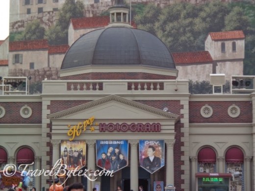 The K-Pop Hologram which plays the first ever hologram concert at Everland