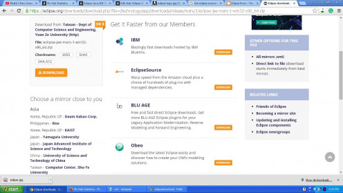 Eclipse-mirror to download