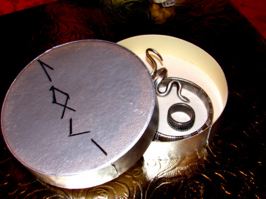 Yeah, I have mad rune skills. But Loki was so proud of me. And He made a gift of my gift to Him to me, so, aw. 
