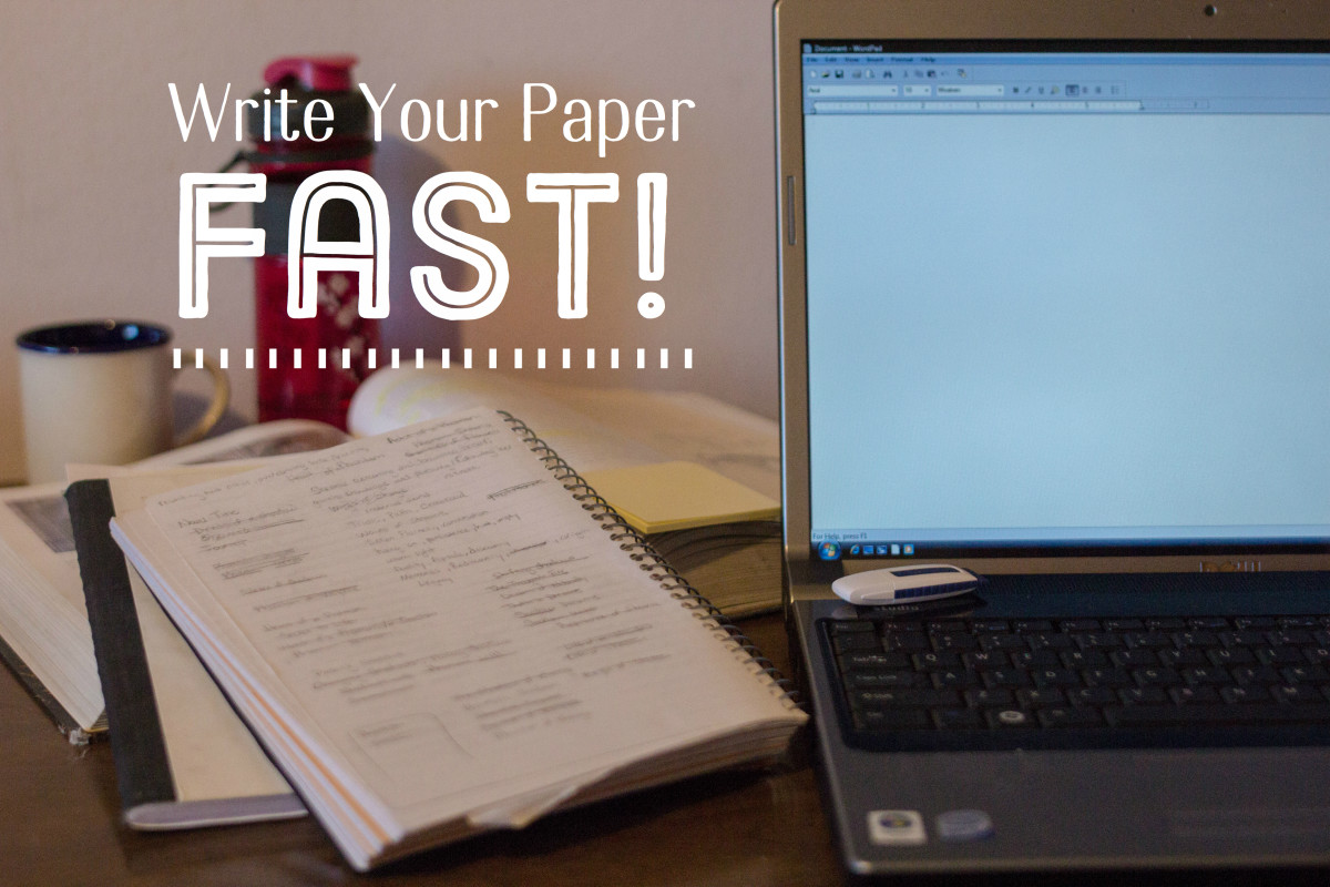 how to write an 8 page essay fast