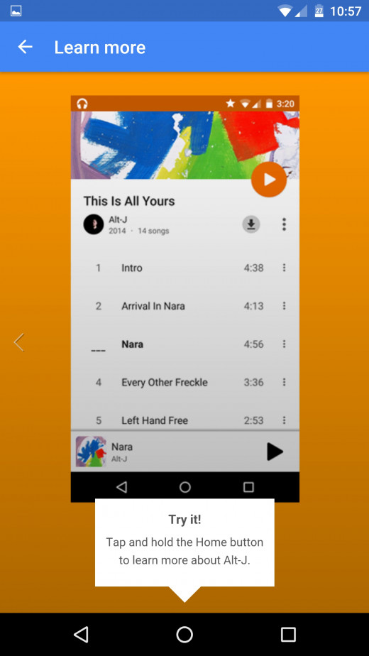 Try finding more information in app