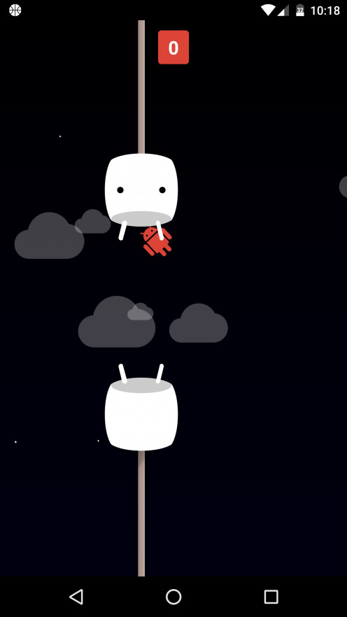 Android Marshmallow Game Play Screenshot! 