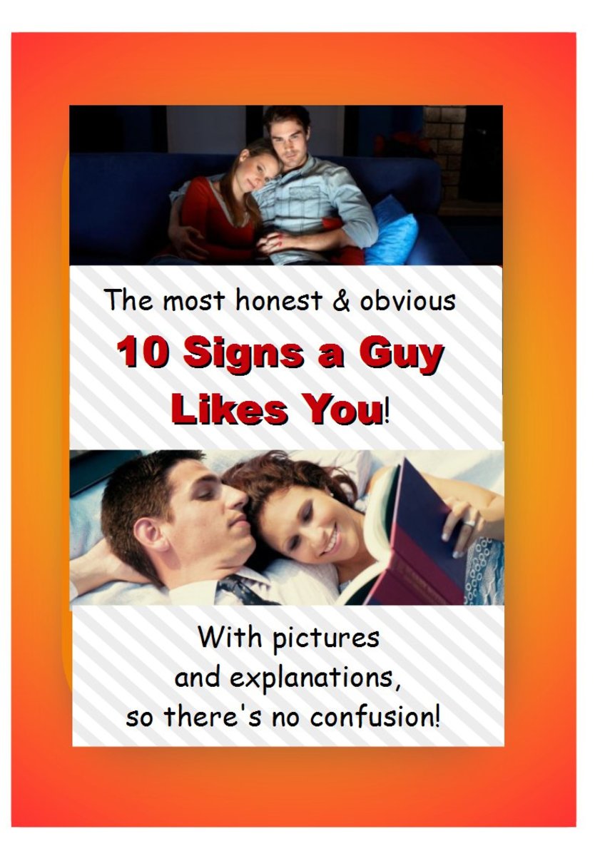 online dating how to tell if he likes you