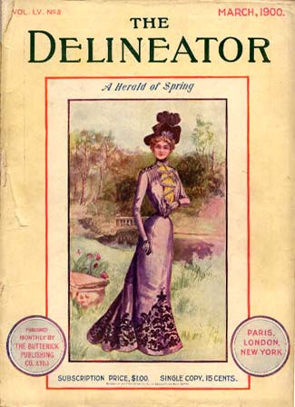 A top fashion magazine of the past.  It featured home sewing projects and patterns.