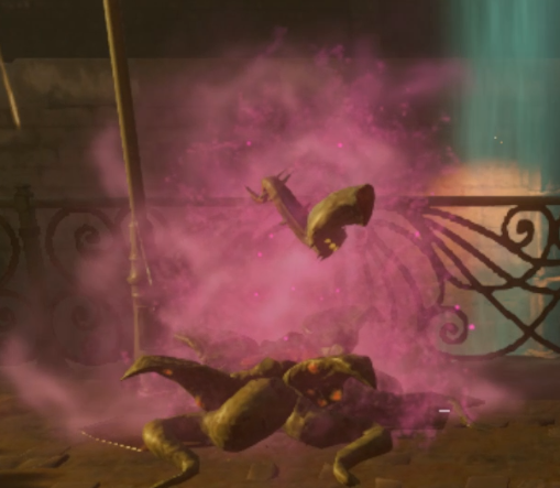 The Margwa Tentacle can be found by harvesting purple plants. The Margwa Tentacle can be found by harvesting purple plants.