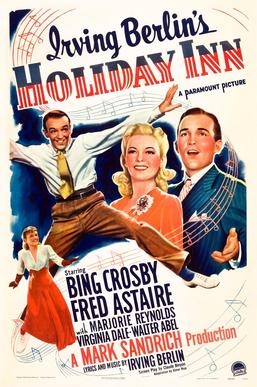 The most popular Christmas song ever, White Christmas, was written and performed for the first time in the movie Holiday Inn