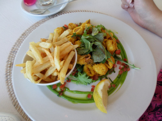 Kalk Bay for Calamari or Fish and Chips while you sit in the restaurant on the rocks, feeling the ocean breeze on your skin