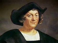 This is a portrait of Christopher Columbus