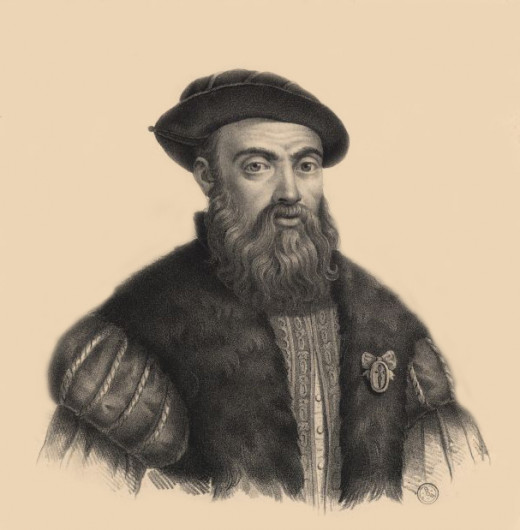 This is a portrait of Ferdinand Magellan