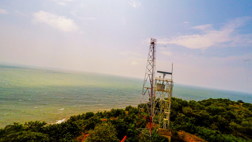 View from the top of Lighthouse Aguada