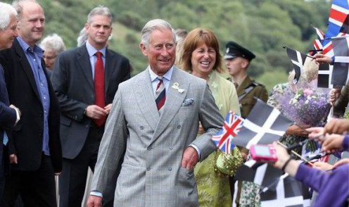 Prince Charles, current Duke of Cornwall.