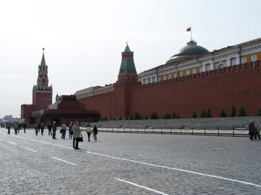 Kremlin - Seat Of Russian Power.