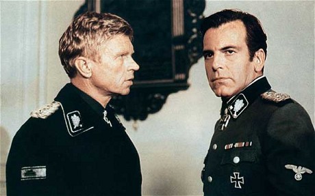 Hardy Kruger (left) Maximilian Schell (right) from The Longest Day