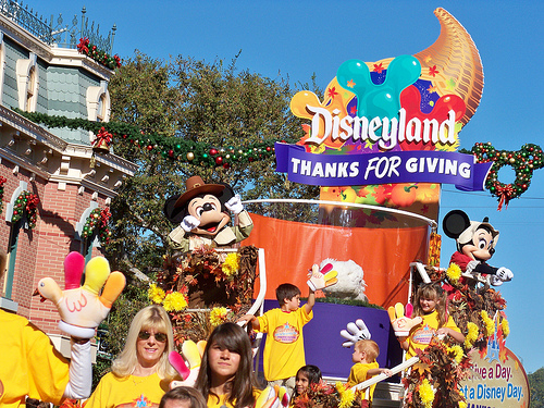 Disney Thanksgiving parade